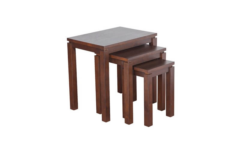 Cubist Set of 3 Nest Tables