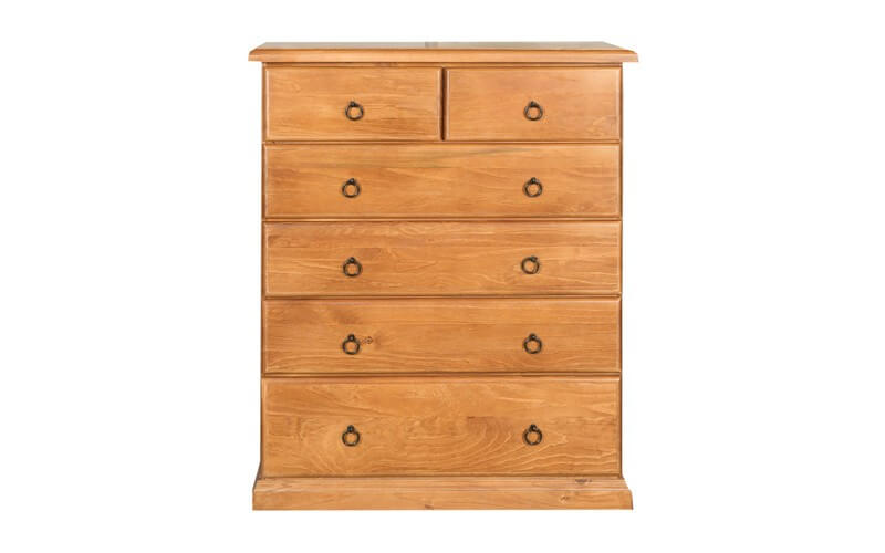 Warwick 6 Drawer Tallboy