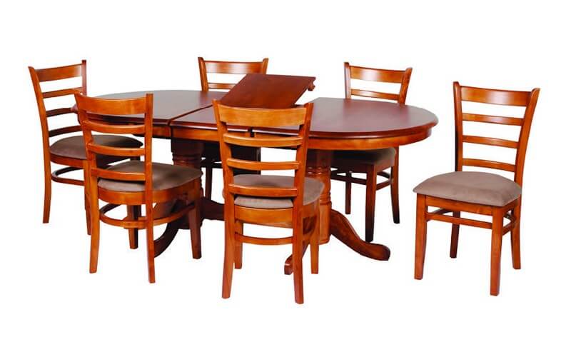 Lotus 7 piece dining set